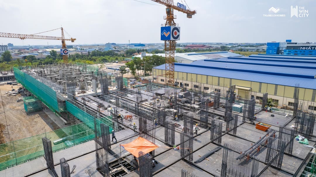 Phối cảnh thực tế sự thay đổi diện mạo dự án The Win City