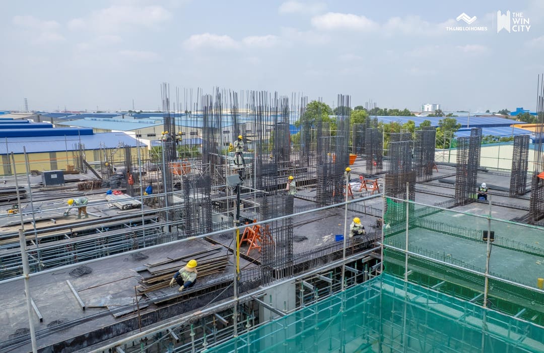 Hệ thống máy móc hiện đại tại dự án The Win City