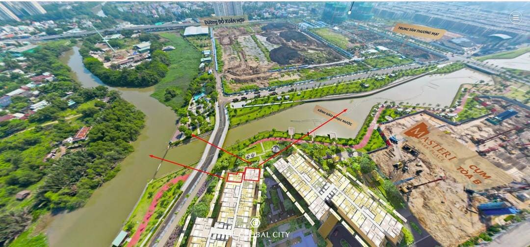 Chuyển nhượng căn hộ 4PN Masteri Park Place view nhạc nước diện tích 129m2