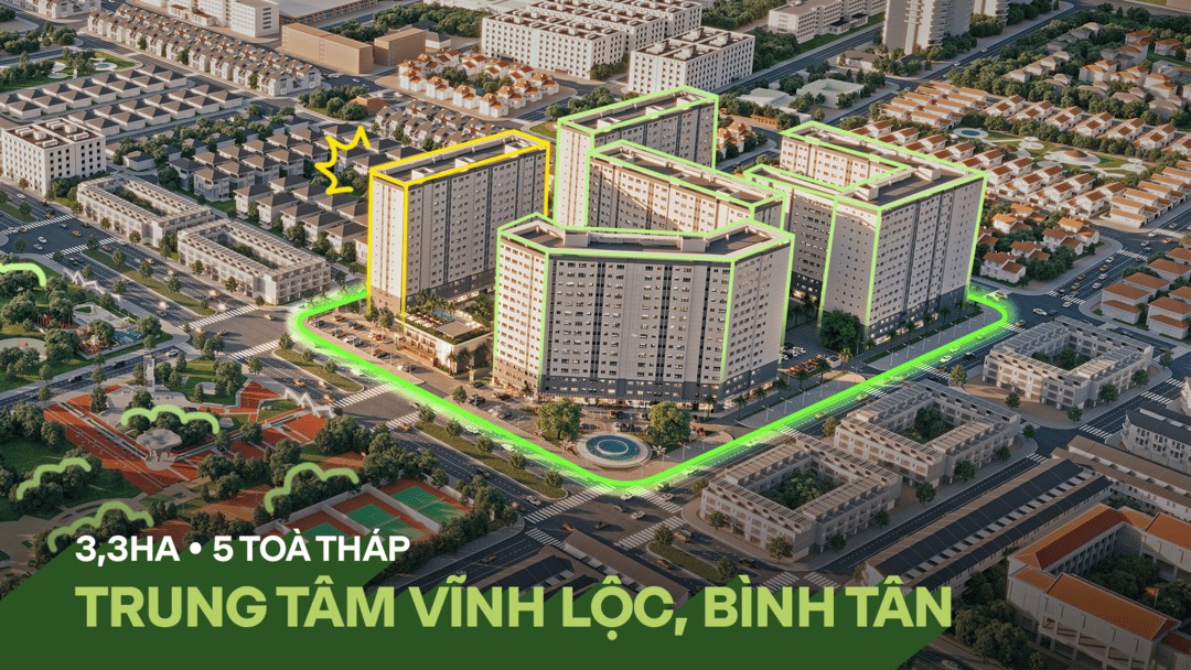 Tiện ích nội khu hiện đại tại dự án tháp Solena Bình Tân