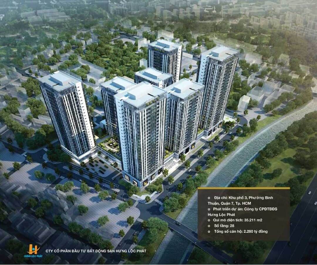 Vị trí đắc địa của dự án căn hộ The Blue Star Quận 7 tại Nam Sài Gòn