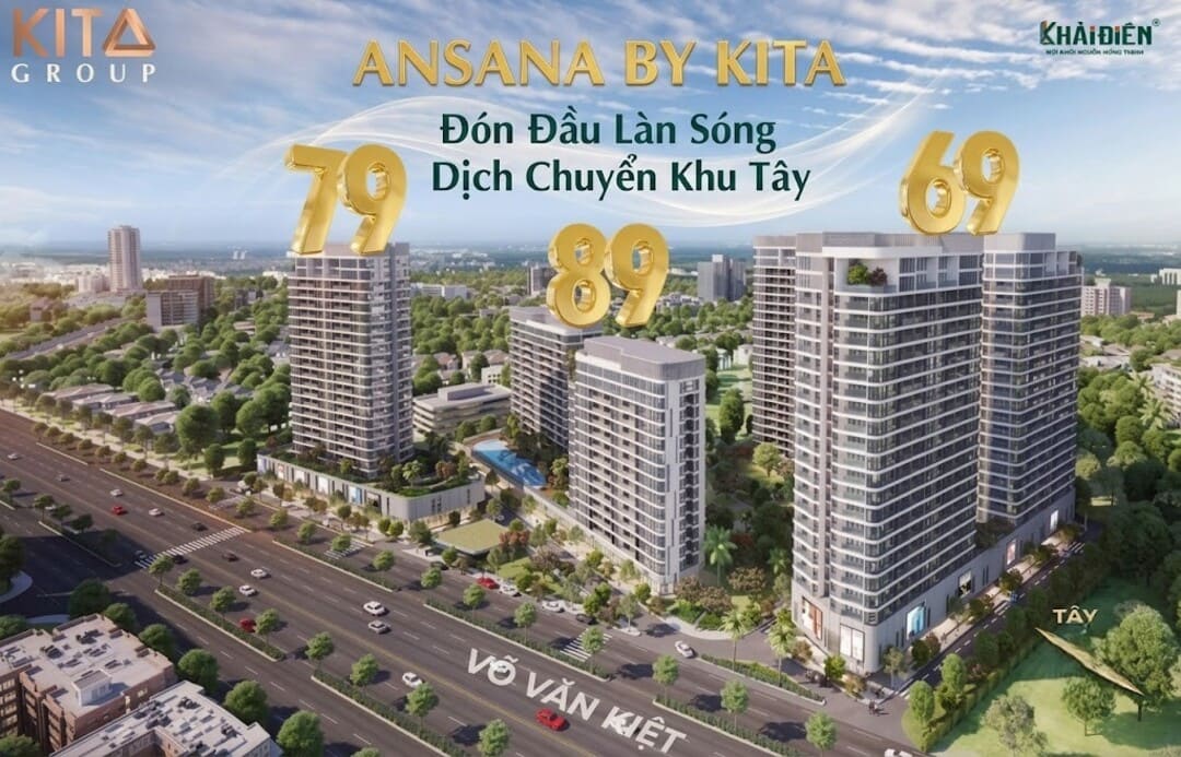 Dự án Ansana By Kita đón đầu nhịp sống sôi động tại khu Tây TP.HCM