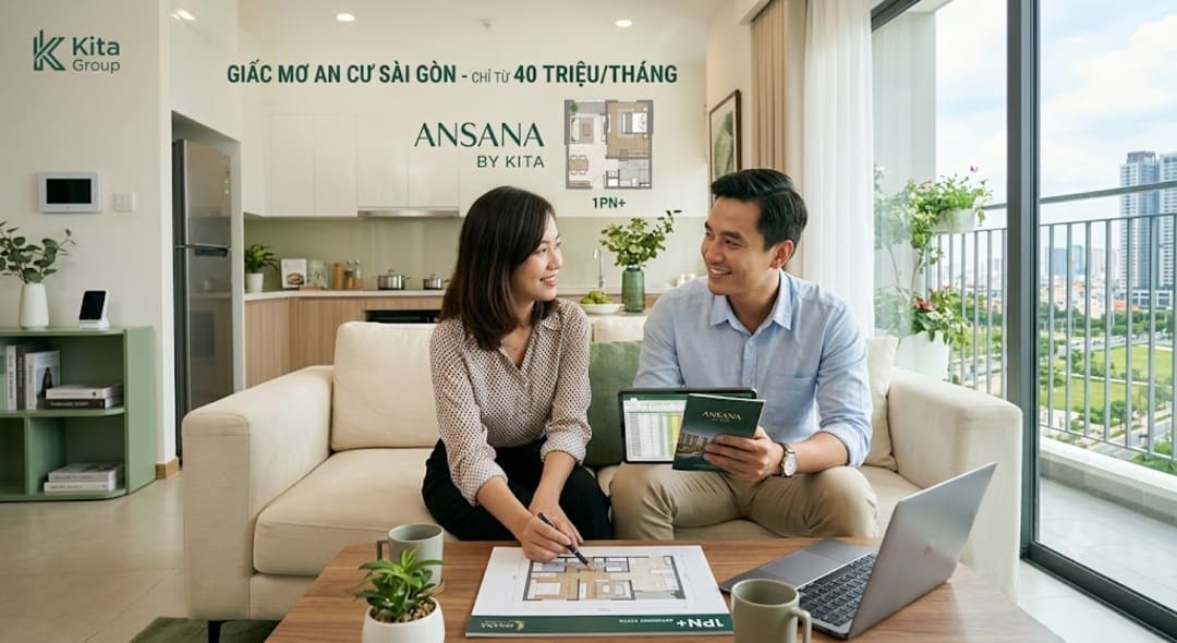 Ansana By Kita lựa chọn hoàn hảo cho cặp vợ chồng son tại trung tâm thành phố Hồ Chí Minh