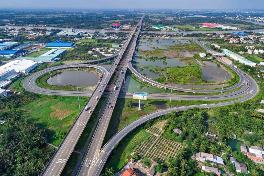Bản đồ quy hoạch hạ tầng giao thông kết nối khu vực Đức Hòa Long An